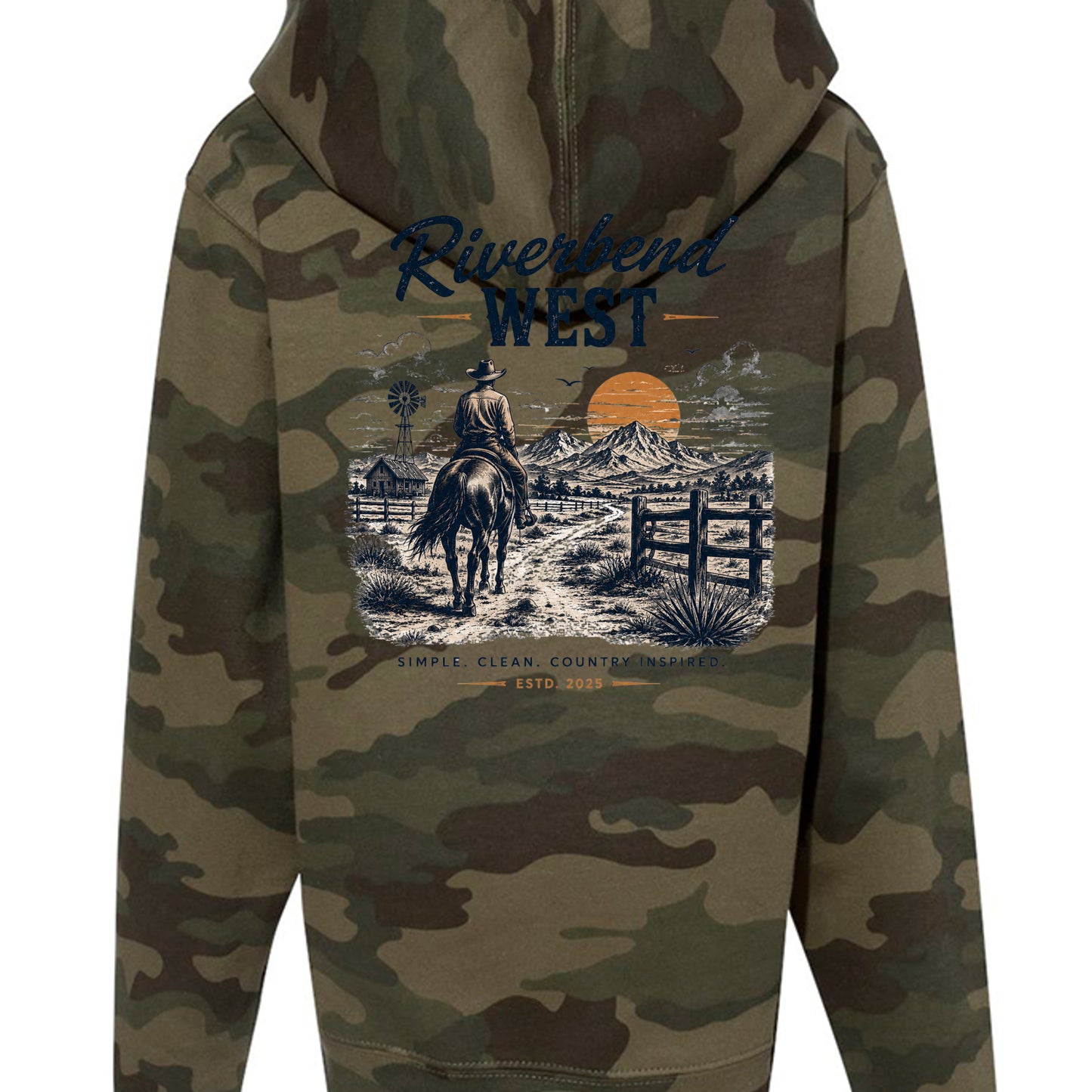 Forest Camo - SS4001Y - BACK