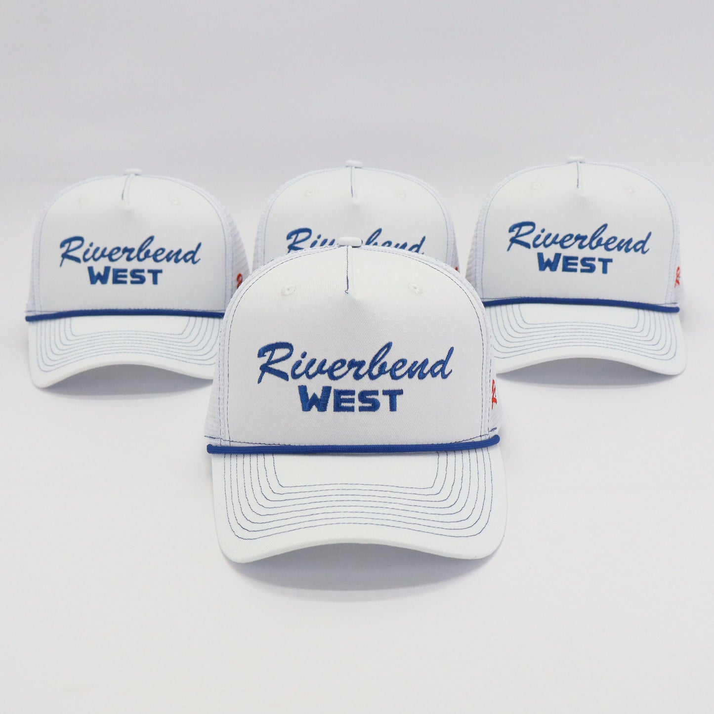 Rope Hat | White + Royal