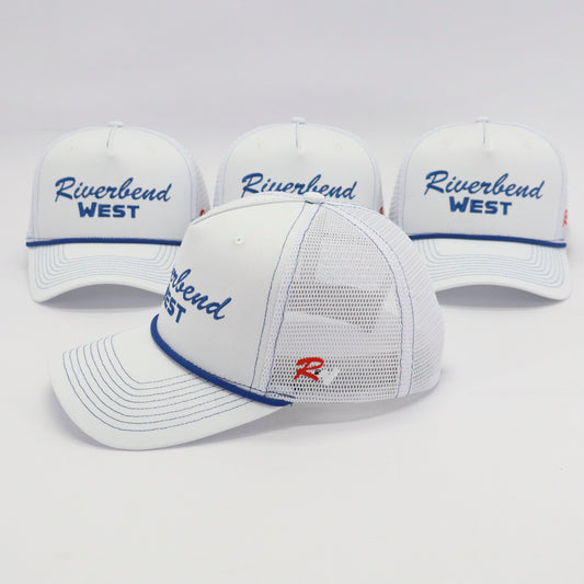 Rope Hat | White + Royal