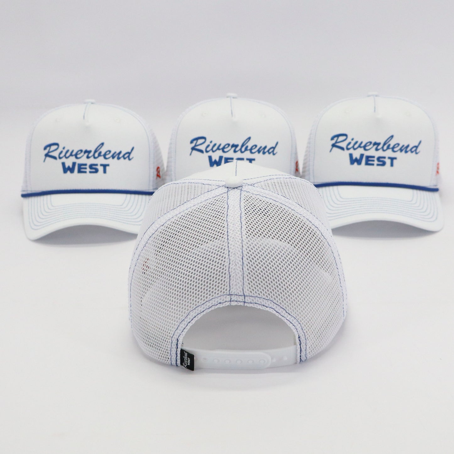 Rope Hat | White + Royal