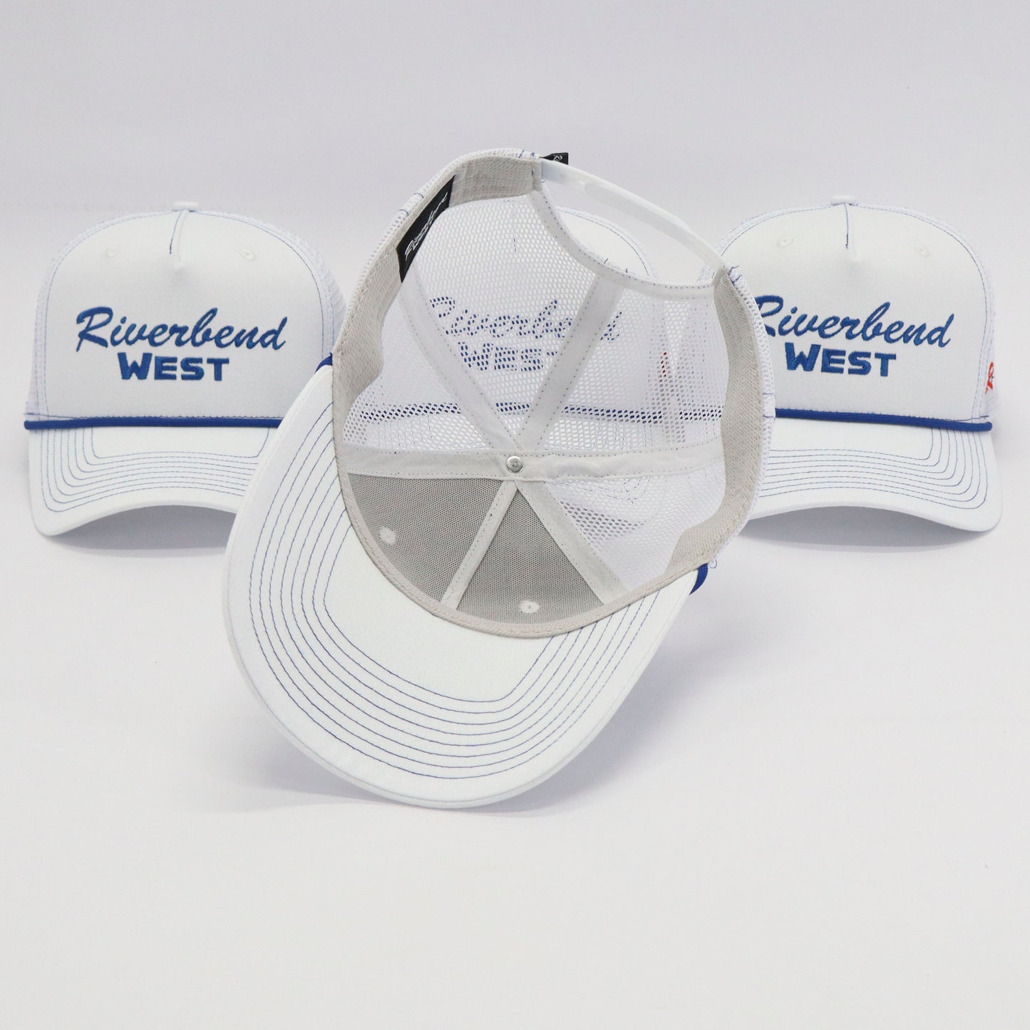 Rope Hat | White + Royal