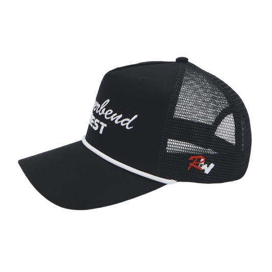 Rope Hat | Black + White