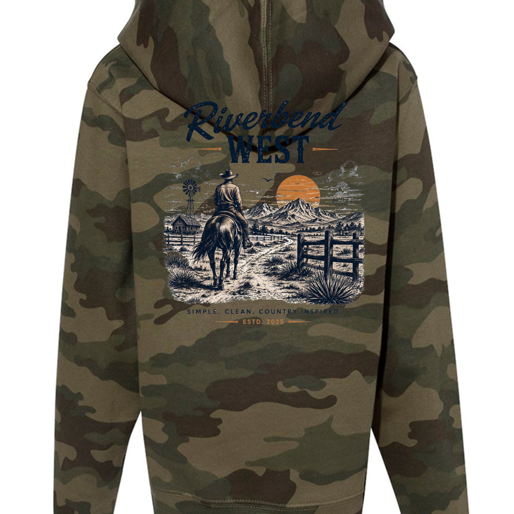 Forest Camo - SS4001Y - BACK